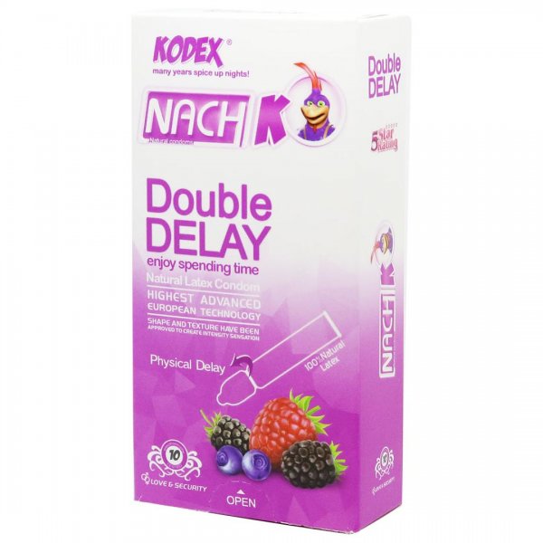 کاندوم ناچ کدکس (NachKodex) مدل Double Delay
