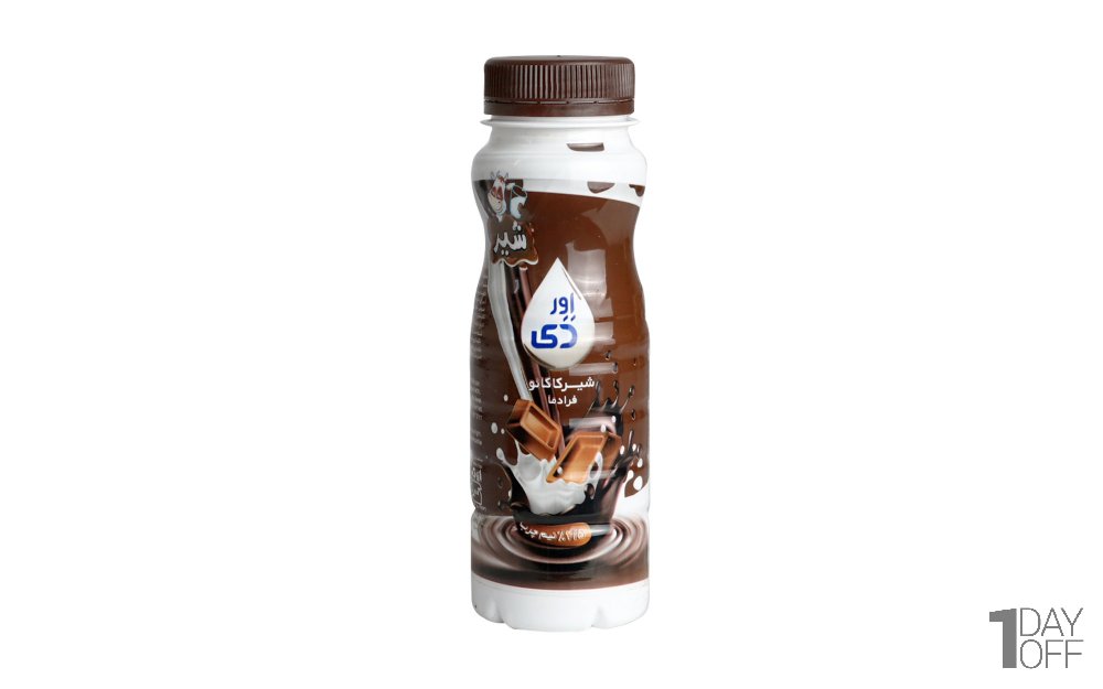 شیر کاکائو نیم چرب اور دی خوشگوار مقدار 200 میلی‌لیتر
