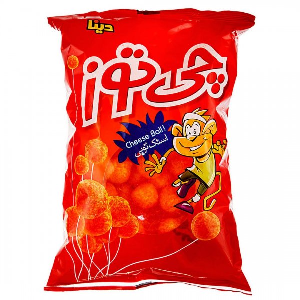 اسنک توپی چی‌توز مقدار 95 گرم