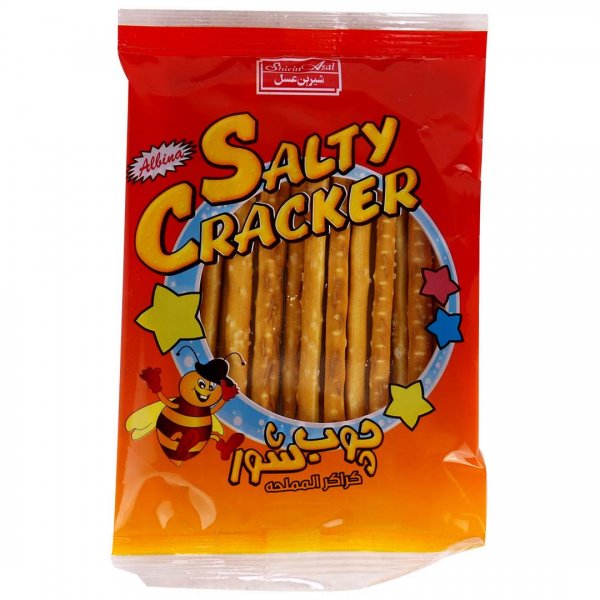 چوب‌شور آلبینا شیرین عسل مقدار 30 گرم