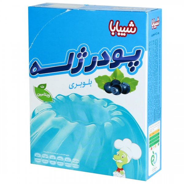 پودر ژله بلوبری شیبابا