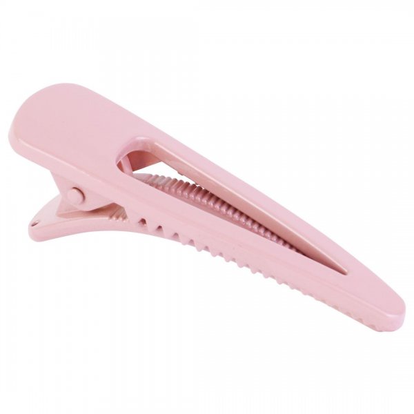 گیره موی سر زنانه باریک صورتی 