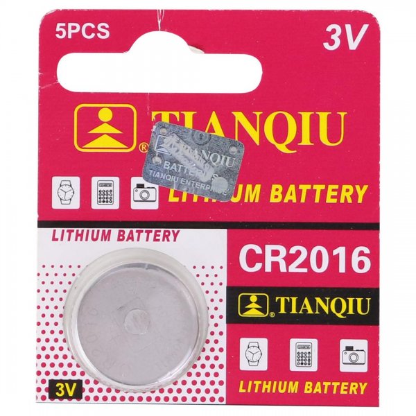 باتری سکه‌ای لیتیومی مکسل (MAXCEL) مدل CR2016