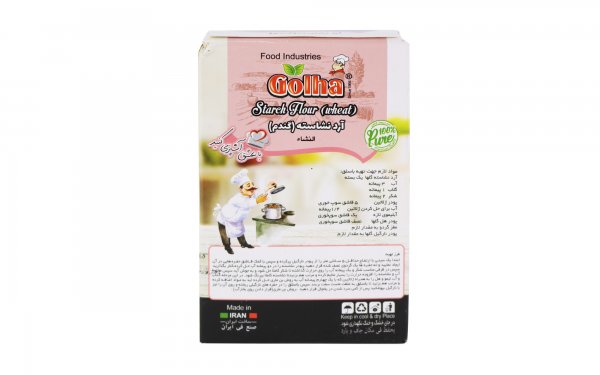 ارد نشاسته گندم گلها مقدار 130 گرم