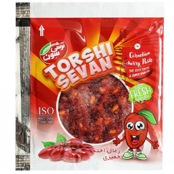 آلوچه زغال اخته ترشی‌سون مقدار 50 گرم