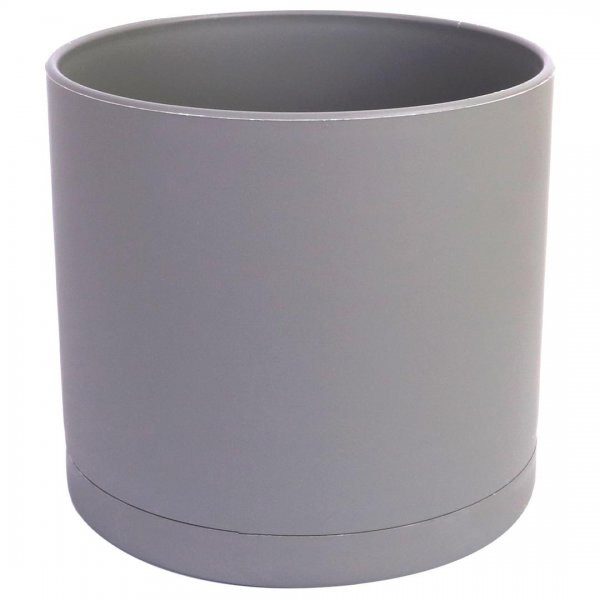 گلدان استوانه‌‎ای طوسی سایز 17.5 کد 103 مهرنی (Mehrni) 