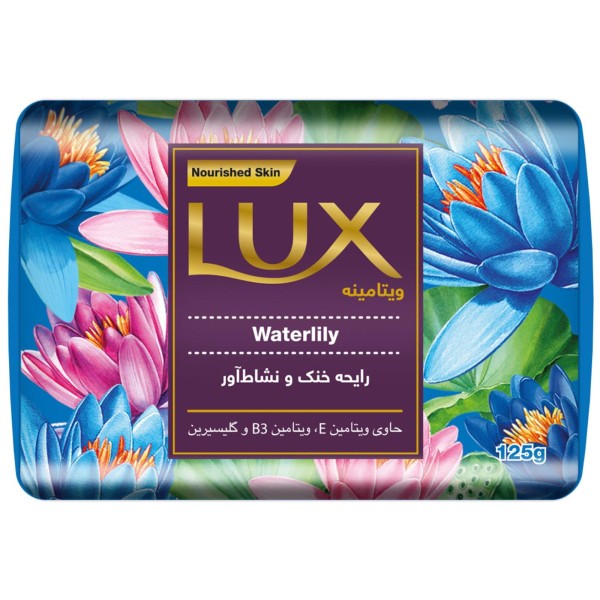 صابون لوکس (Lux) مدل Agua Sparkle مقدار 125 گرم