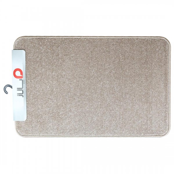 پادری پالاز مدل کات B پرز‌بلند نسکافه‌ای روشن 50x80 سانتی‌متر