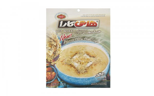 حلیم نیمه‌آماده هاتی‌کارا گلستان مقدار 75 گرم