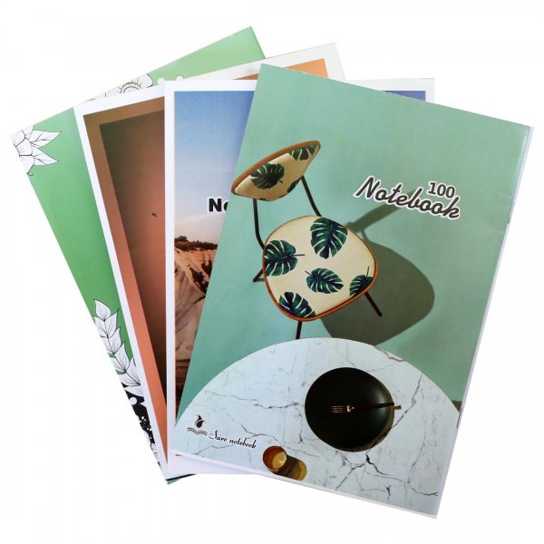 دفتر منگنه‌ای 100 برگ 