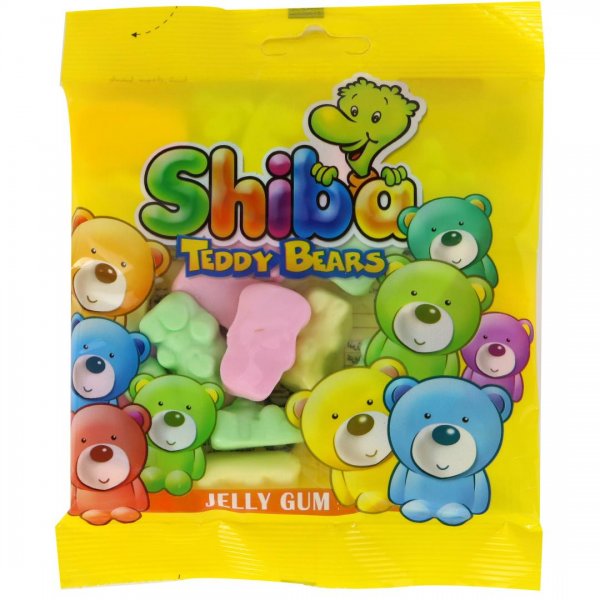 پاستیل میوه‌ای مدل TEDDY BEARS شیبا مقدار 90 گرم