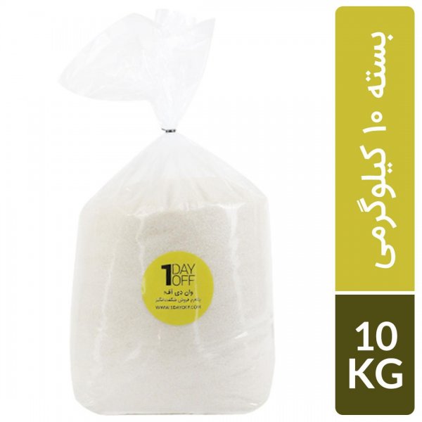 شکر سفید مقدار 10 کیلوگرم