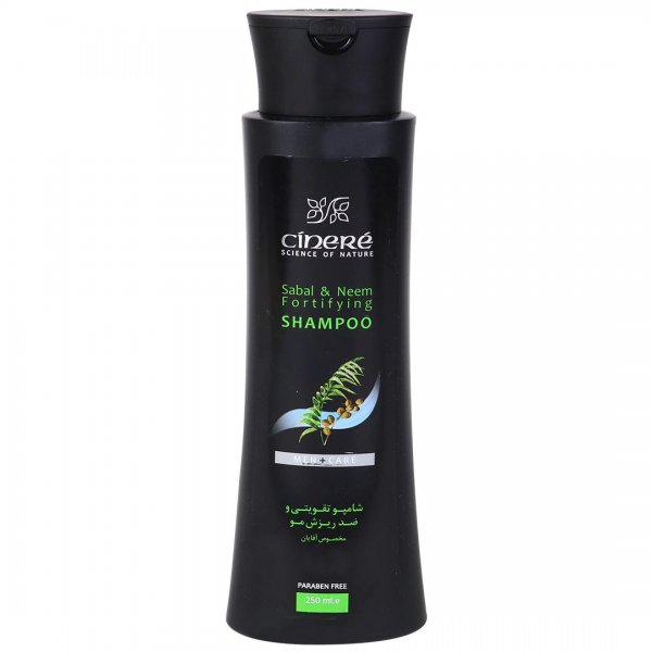 شامپو تقویت‌کننده و ضدریزش مو آقایان سینره مقدار 250 میلی‌لیتر