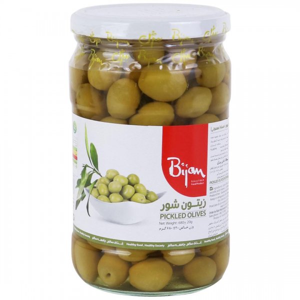 زیتون شور بیژن مقدار 680 گرم