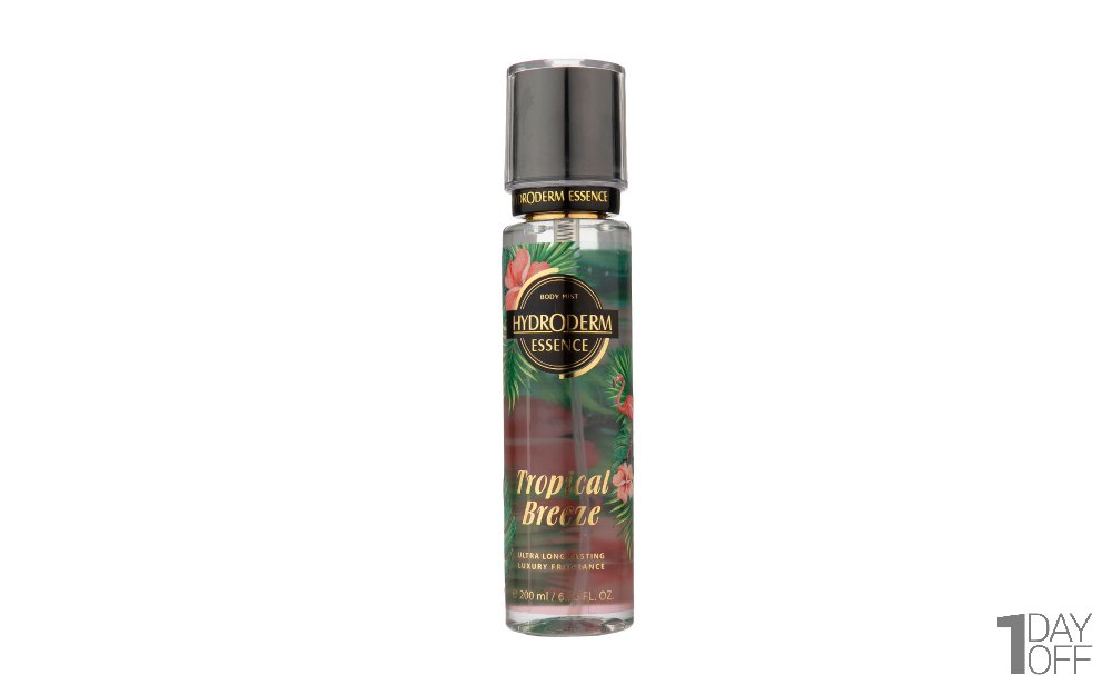   بادی میست (خوشبوکننده بدن) زنانه هیدرودرم مدل tropical breeze مقدار 200 میلی‌لیتر