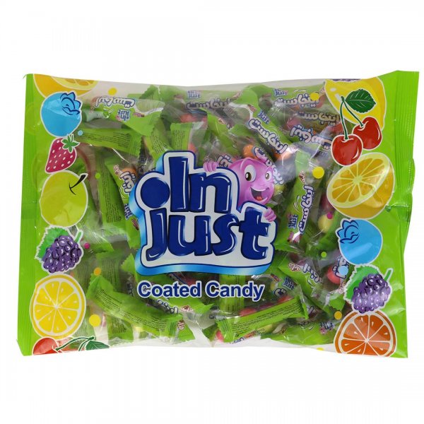 تافی روکش‌دار coated candy اینجاست مقدار 400 گرم