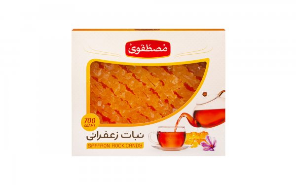 نبات زعفرانی شاخه‌ای مصطفوی مقدار 700 گرم
