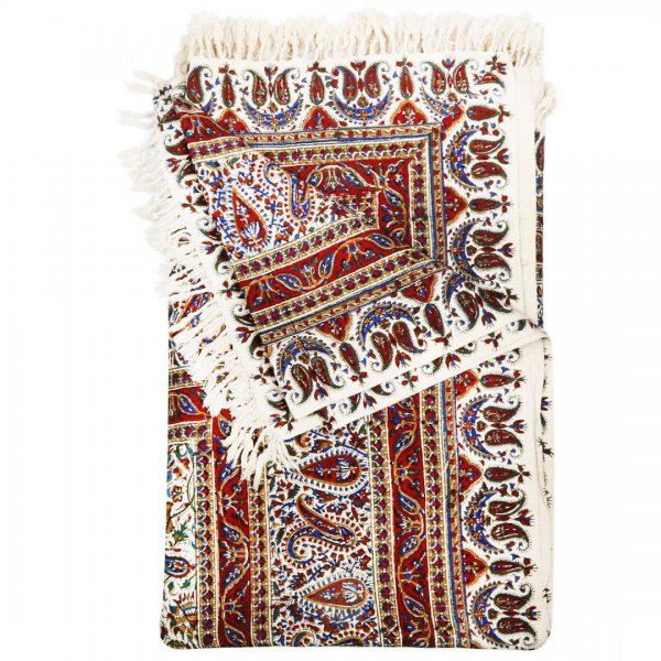 سفره قلمکار صادراتی کد 006 سایز 200x140 سانتی‌متر