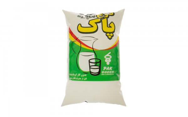 دوغ بدون گاز پاک مقدار 1 لیتر