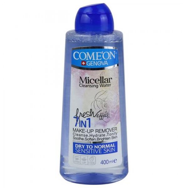 محلول پاک‌کننده آرایش صورت کامان مقدار 400 میلی‌لیتر