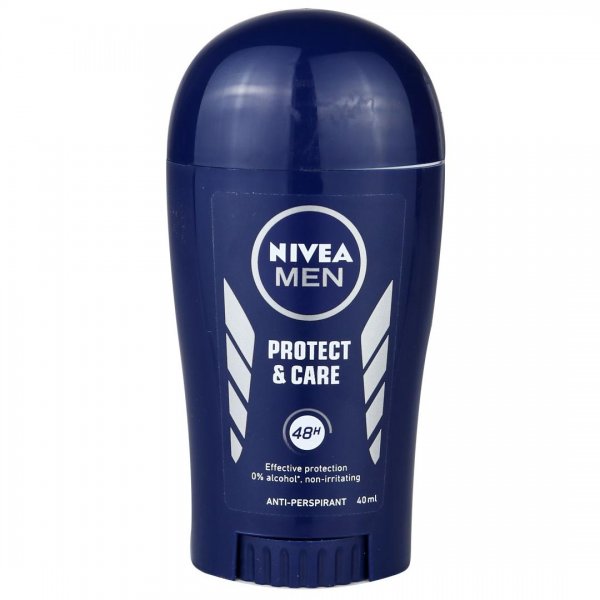 استیک ضدتعریق صابونی مردانه مدل (Protect & Care) نیوآ (Nivea) مقدار 40 میلی‌لیتر