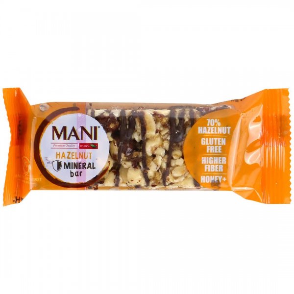 نات‌بار مواد معدنی فندق مانی مقدار 35 گرم