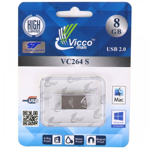 فلش مموری 8 گیگابایت ویکومن (Vicco Man) مدل VC264S