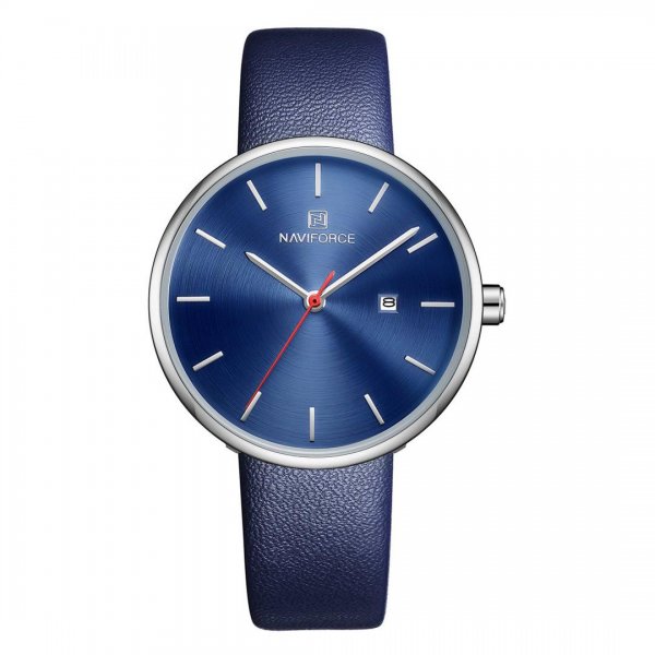 ساعت نیوی‌فورس (NAVIFORCE) مدل NF5002L رنگ سرمه‌ای تیره کد رنگ CB/BE/BE