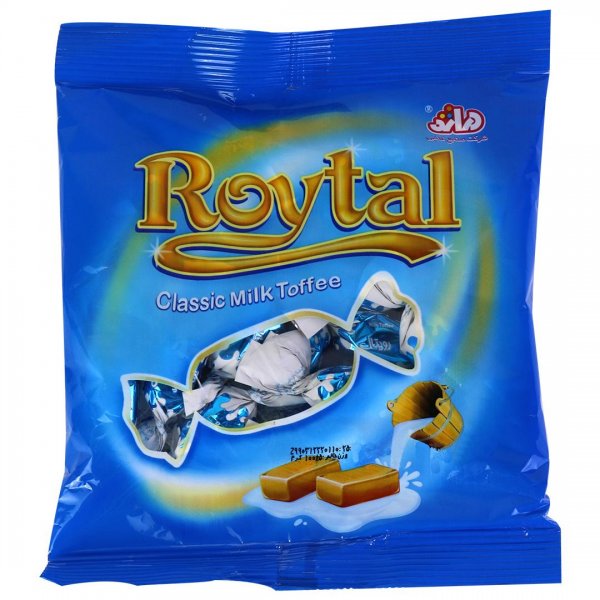 تافی کلاسیک شیری رویتال دراژه مقدار 100 گرم