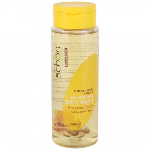 شامپو بدن حاوی عصاره بادام و عسل شون مقدار 420 میلی‌لیتر
