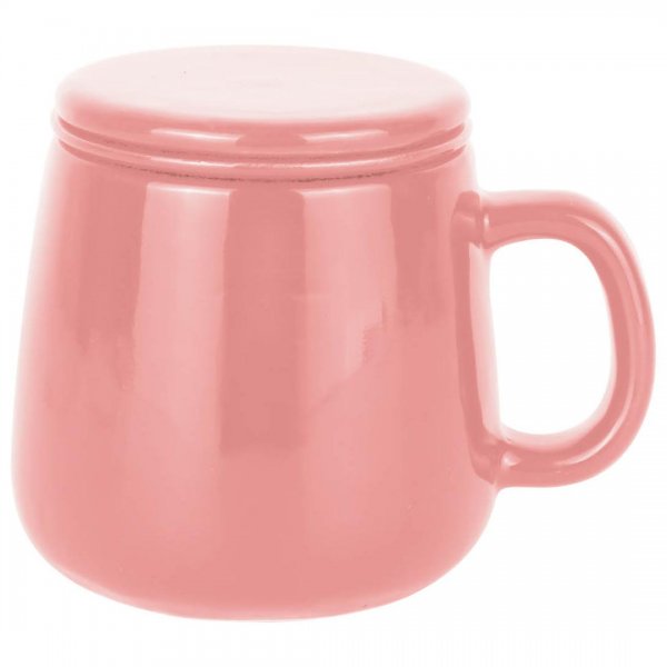 لیوان دمنوش سرامیکی صورتی