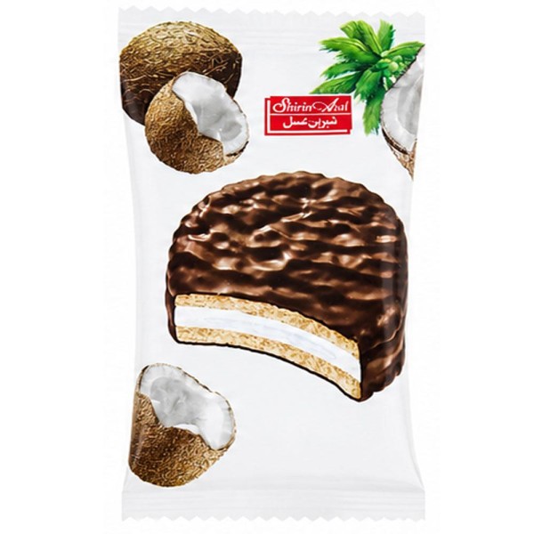 بیسکویت والس با طعم نارگیل شیرین‌عسل مقدار 25 گرم