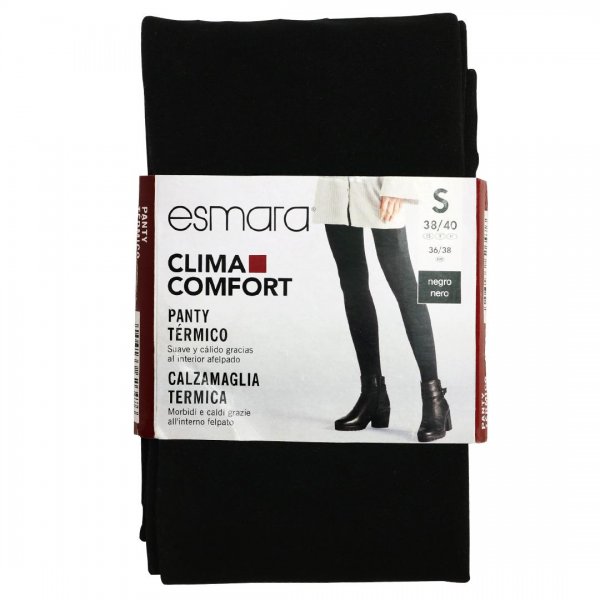 جوراب شلواری زمستانی مشکی اسمارا سایز  S