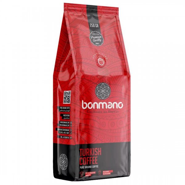 قهوه ترک بن‌مانو مقدار 250 گرم