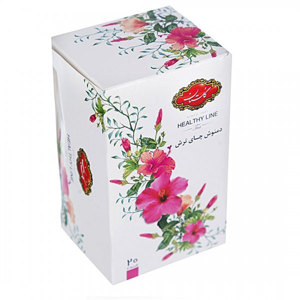 دمنوش کیسه‌ای چای ترش گلستان بسته 20 عددی