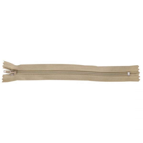 زیپ عادی رنگ کرم