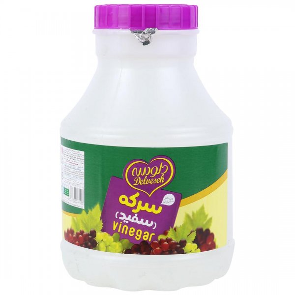 سرکه دلوسه سفیدمقدار 3 لیتر
