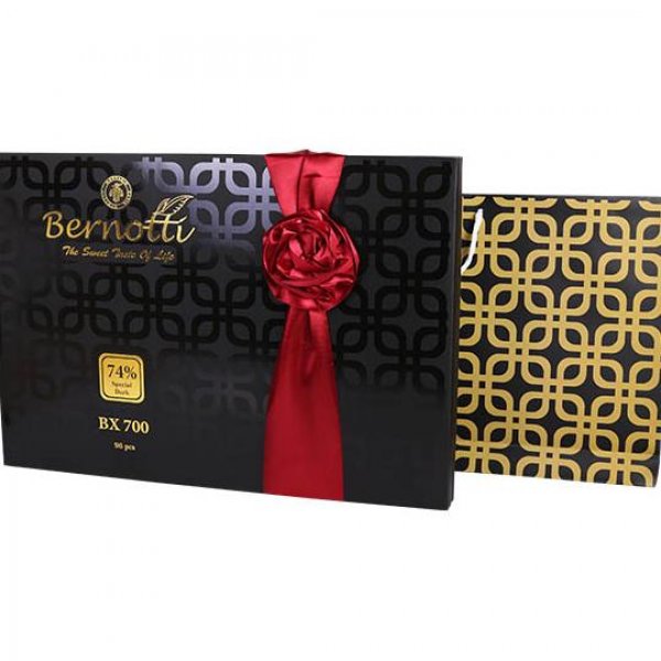 فرآورده کاکائویی تلخ 74% برنوتی مدل BX700 مقدار 340 گرم