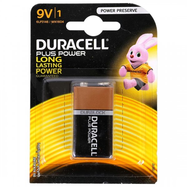 باتری کتابی آلکالاین دوراسل (Duracell) مدل Plus Power