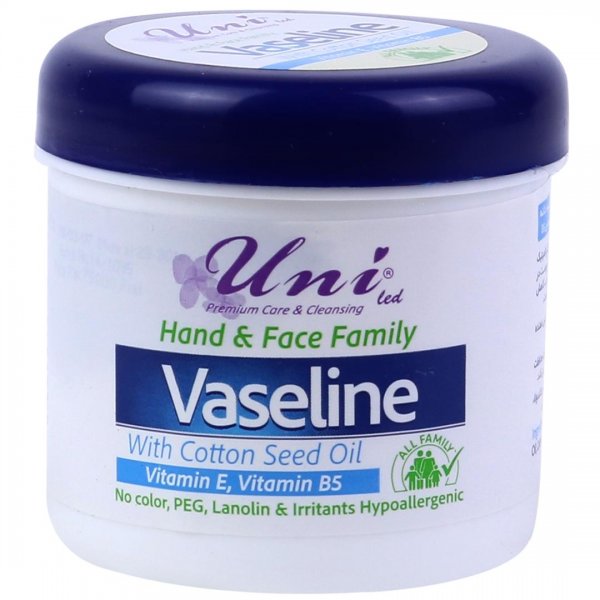 وازلین دست و صورت خانواده یونی‌لد مقدار 100 گرم