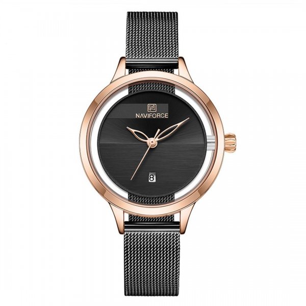 ساعت نیوی‌فورس (NAVIFORCE) مدل NF5014L رنگ مشکی کد رنگ RG/B