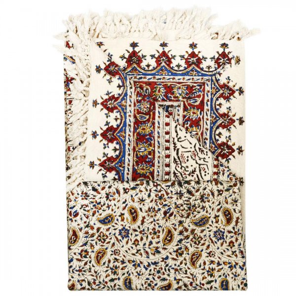 سفره قلمکار سنتی کد 003 سایز 200x120 سانتی‌متر