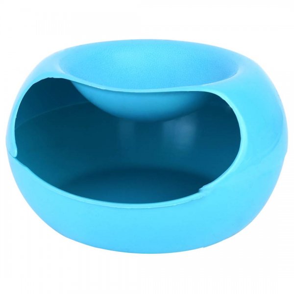 ظرف تخمه رنگ آبی