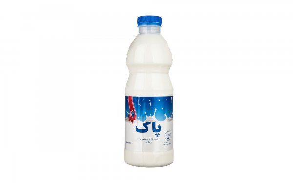 شیر تازه پرچرب پاک مقدار 1 لیتر