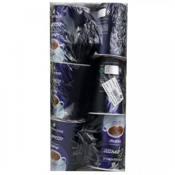 قهوه اسپرسو فوری خوش‌نوش بسته 6 عددی