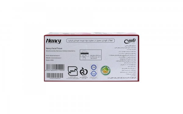 دستمال کاغذی دولایه روشنا نانسی بسته 300 برگ