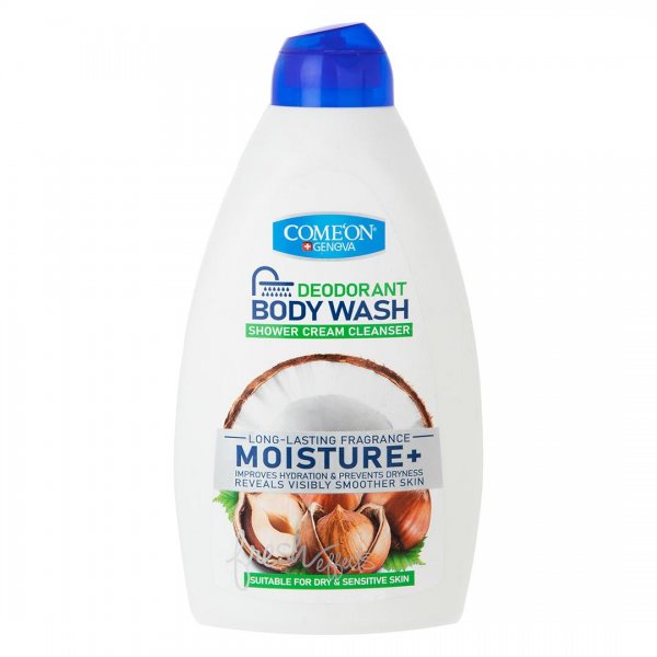 شامپو بدن (Moisture) کامان مقدار 510 میلی‌لیتر