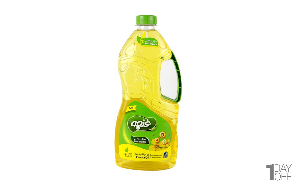 روغن کانولا (کلزا) غنچه مقدار 1.8 لیتر