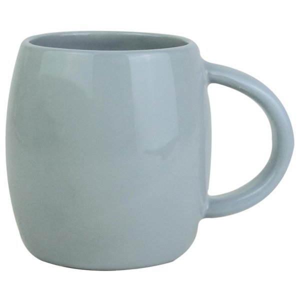 ماگ خمره‌ای سرامیکی رنگ طوسی روشن