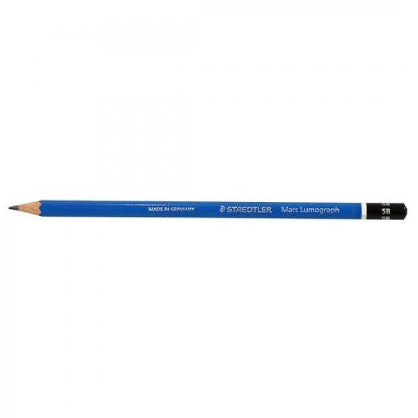 مداد مشکی طراحی استدلر (Staedtler) مدل Mars Lumograph نوع 5B